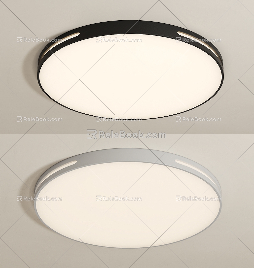 Modern minimalist ceiling lamp model