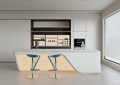 Modern Bar 3d model