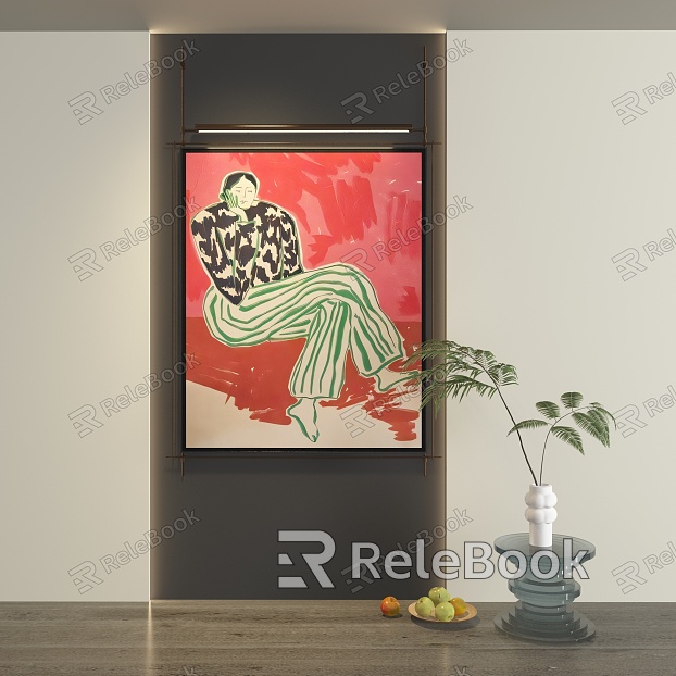 Nordic Characters Cartoon Hanging Paintings model