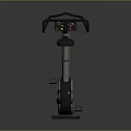Modern Indoor Exercise Bike With Digital Display And Comfortable Seat For Home Fitness