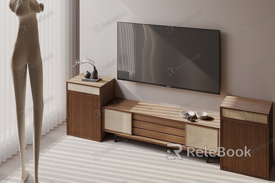 Silent TV Cabinet model