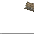 Ancient Building Featuring Thatch Roof Wooden Frame Traditional Design Interior Details Multiple Views