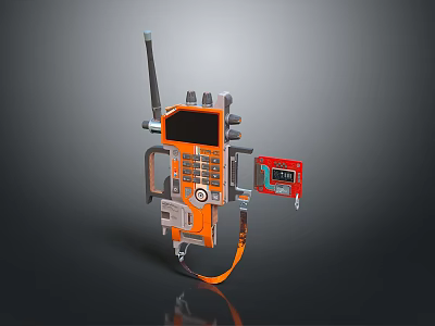 Radio Telephony Military Radio Military Walkie-talkie Military Telephone Military Radio Communication 3d model