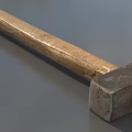 Professional Durable Hardware Tool Hammer Featuring Metal Head And Wooden Handle