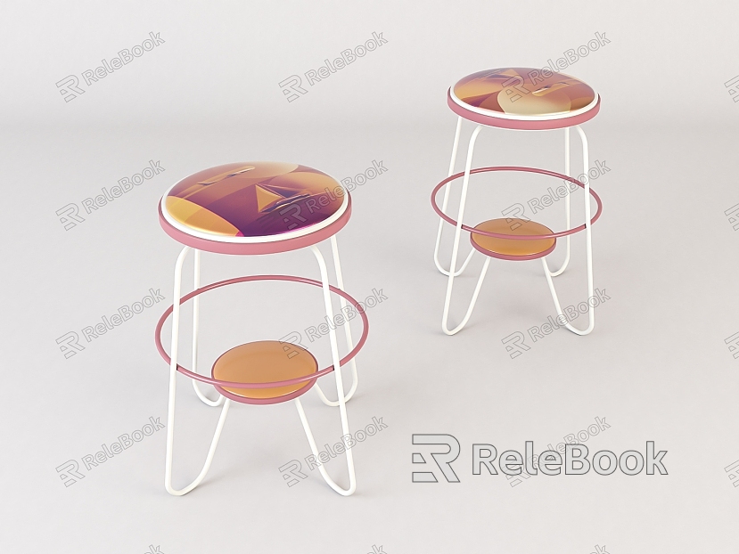 Modern Bar Stool Home Chair model