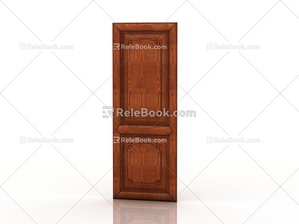 Jane's wardrobe door panel 3d model