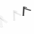 Modern Faucet Designs in Black White and Silver with Sleek Contemporary Style
