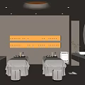 Modern SPA Sauna Room With Massage Beds Soft Lighting And Relaxing Interior