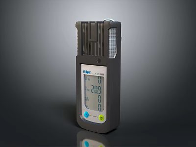 Lascar EL USB 2 Digital Temperature And Humidity Monitoring Device With 3d model