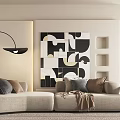 Sofa combination 3d model