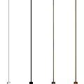 Modern Minimalist Wall Lamps With Slim Design And Soft Lighting In Black White Gold