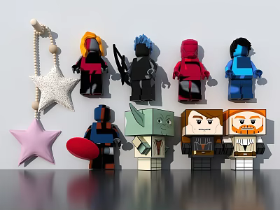 Modern Toys 3d model