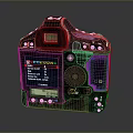 DSLR Camera Card Machine Digital Camera Digital Camera Photographic Equipment 3d model