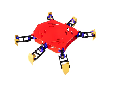 Spider robot 3d model