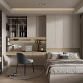 Tatami bedroom SU model 3d model