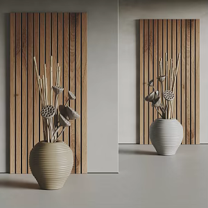 Trascorso Silent Wind Bonsai Dried Branch Vase 3d model