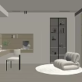 Cream wind study 3d model