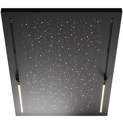 Modern Ceiling Modern Ceiling Star Empty Ceiling 3d model