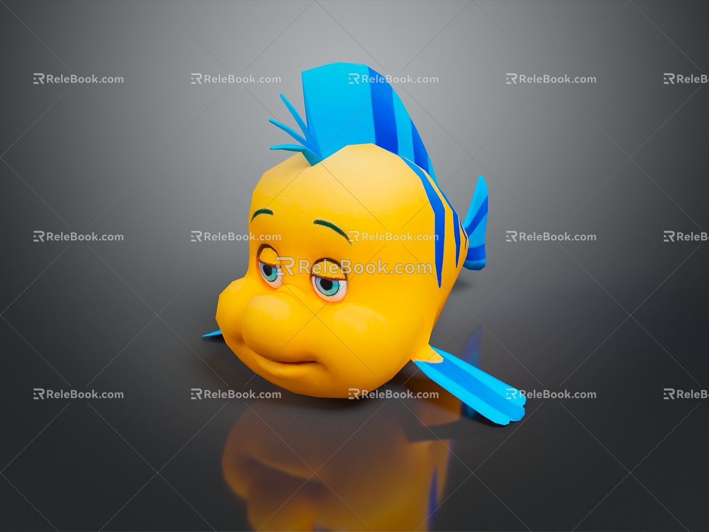 Fish Freshwater Fish Clown Fish Sea Fish Animal Game Animal Cartoon Animal Animal 3d model