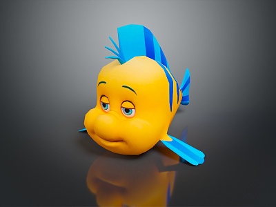 Fish Freshwater Fish Clown Fish Sea Fish Animal Game Animal Cartoon Animal 3d model