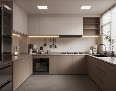 Modern Kitchen Home Kitchen 3d model