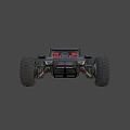 Sci-fi buggy 3d model