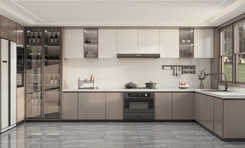 Modern Kitchen 3d model