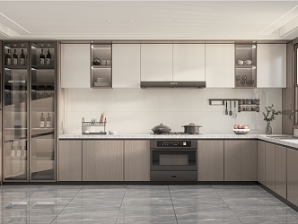 Modern Kitchen 3d model