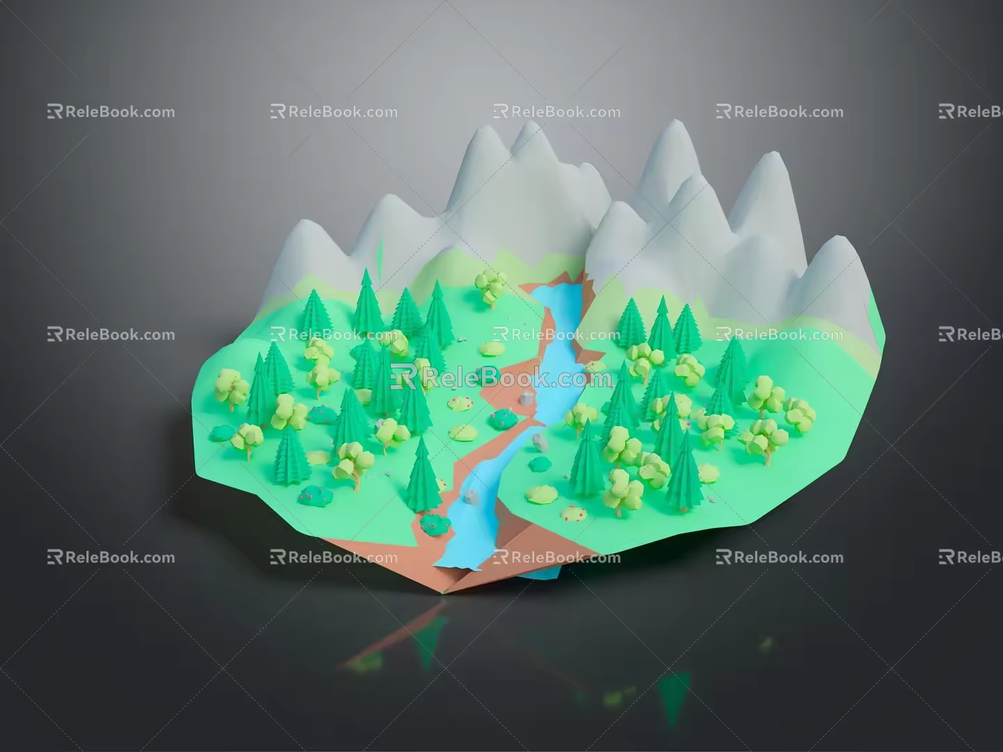 Game Environment Game Scene Fairy Tale Scene Fairy Tale Magic Scene Magic Item Fantasy Scene 3d model