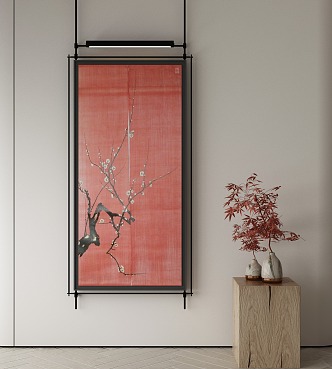 New Chinese Decorative Painting 3d model