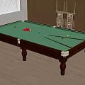 Snooker table 3d model