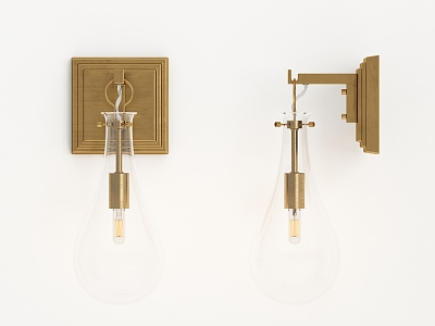 Modern wall lamp model