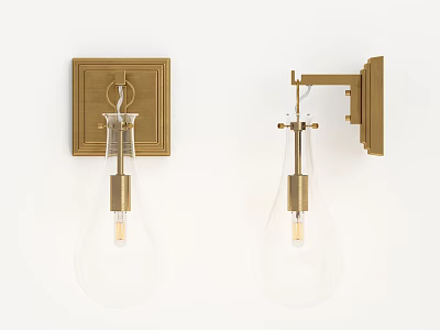 Modern wall lamp 3d model