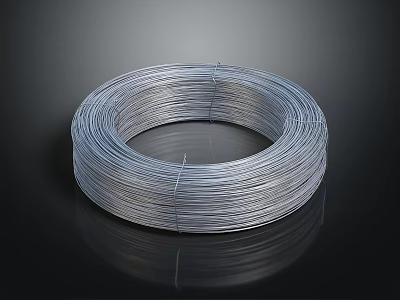 High Quality Durable Steel Wire Roll For Hardware Tools And Construction Use 3d model