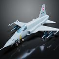 Modern Fighter Fighter Next Generation Aircraft 3d model