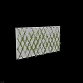 Lush Green Vines Covering Decorative Lattice Screen For Garden Decoration