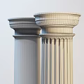 Roman Column 3d model