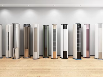 Air conditioning cabinet machine 3d model