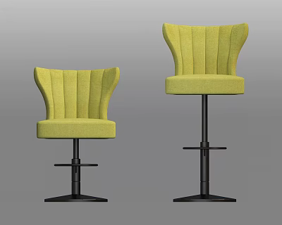Modern Bar Chair Bar Chair 3d model