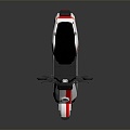 Modern Electric Motorcycle Electric Motorcycle 3d model