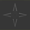 Hidden weapons darts ninja darts ninja weapons ancient weapons cold weapons medieval items 3d model