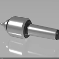 Metal Mechanical Component With Smooth Surface And Reflective Finish Cylindrical Design For Industrial Applications