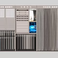 Display cabinet 3d model