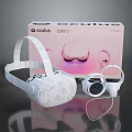 Oculus Quest 2 VR Headset With Controllers And Packaging Box Electronic Device