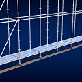 Metal Scaffolding Joint Structure With Hammer For Installation Process