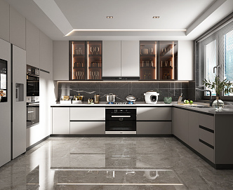 Modern Kitchen 3d model