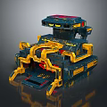 Sci-fi Items Sci-fi Components High-tech Components Sci-fi Equipment Sci-fi Scene Sci-fi Environment Game Scene 3d model