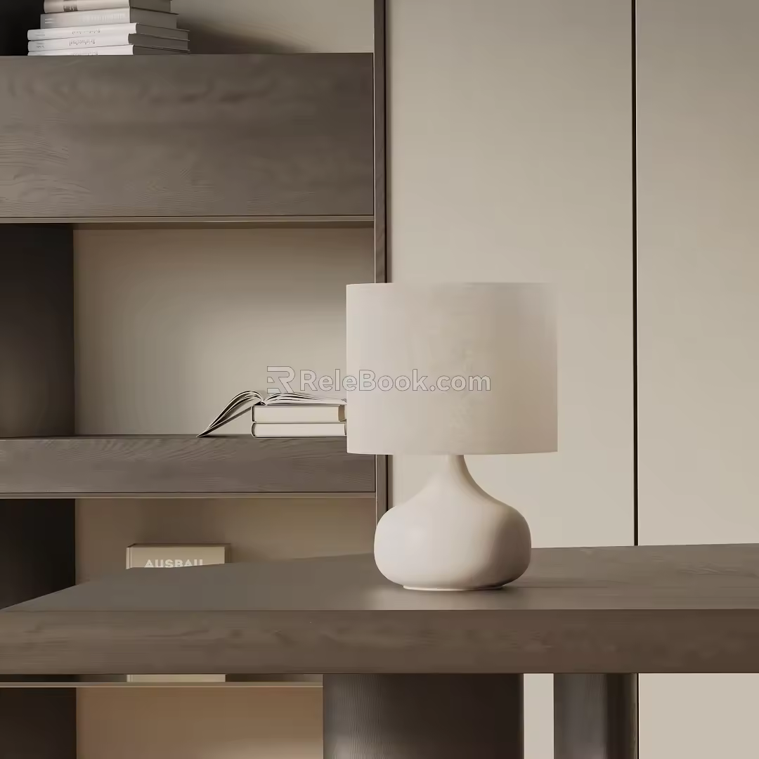 Modern table lamp 3d model