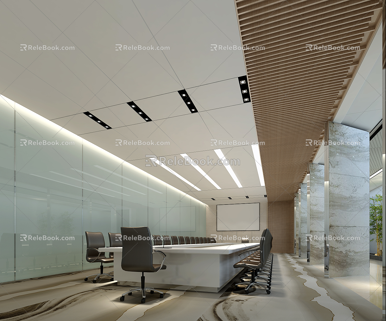 Conference Room 3d model