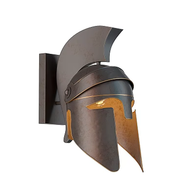 Nordic simple wall lamp 3d model